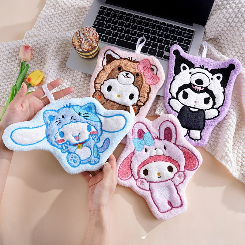 Home Decor Company - 1/4 Pcs Soft Thick Sanrio Kuromi