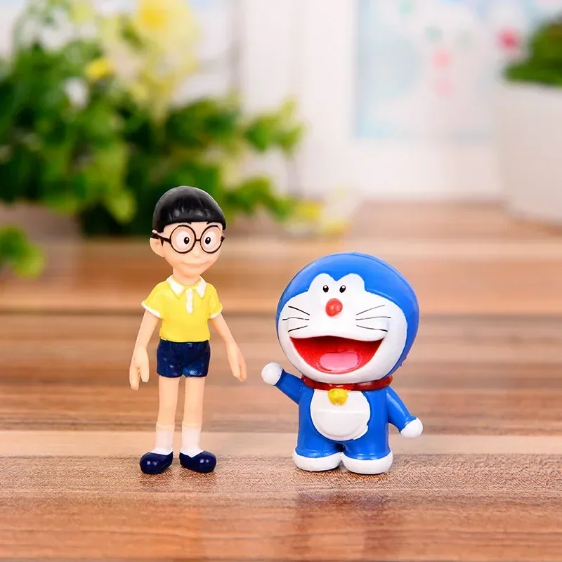 Home Decor Happy - 5pcs Doraemon Creative Home Cake Decoration