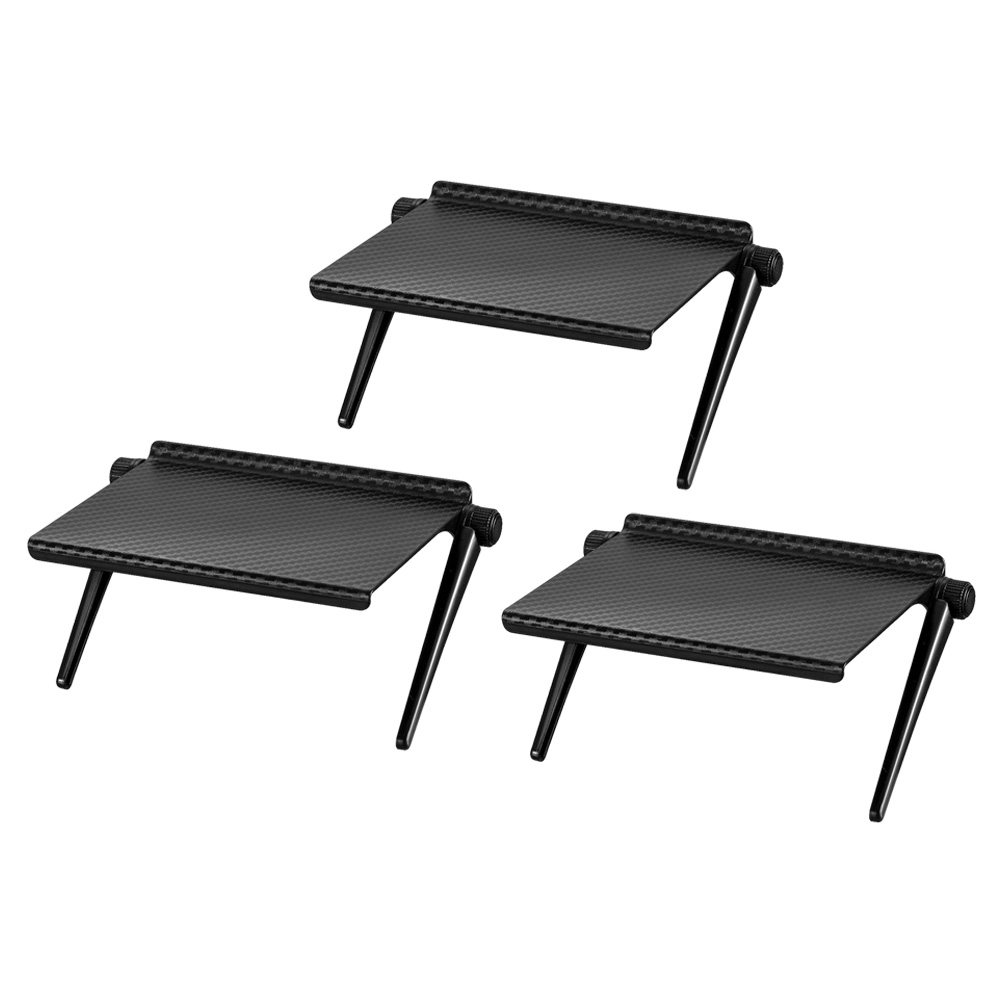 Floating Shelves - 3Pcs Display Screen Storage Rack Sturdy