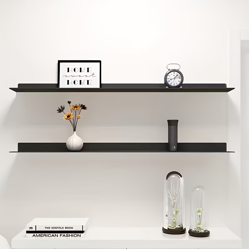 Floating Shelves - 1pc Modern Minimalist Floating Shelf-Mounted Bookcase