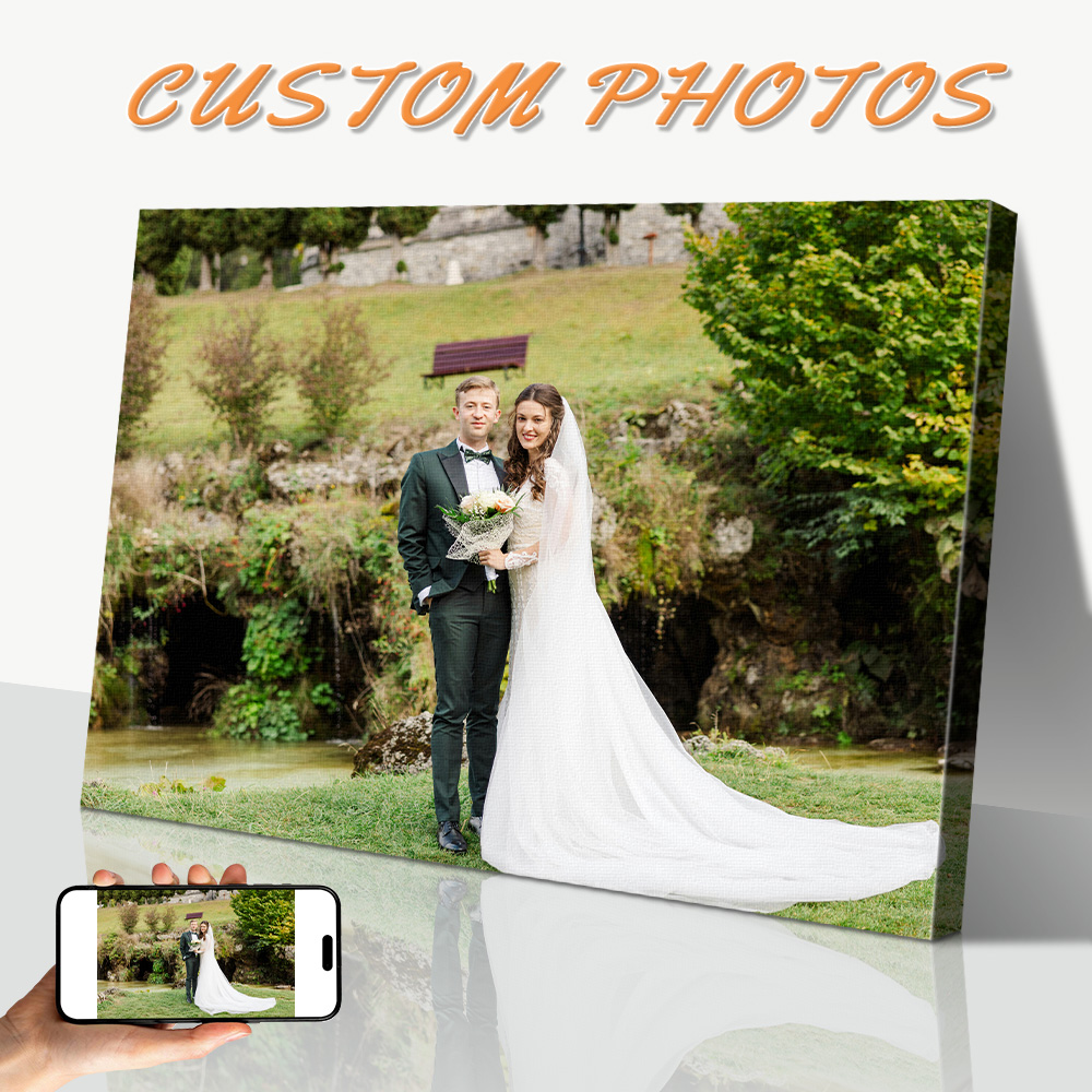 Home Decor Company - 1pc big size canvas custom photo,personalized