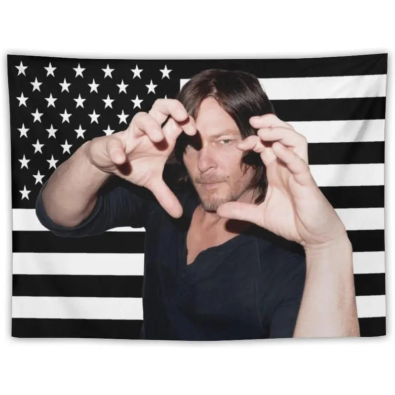 VIKAMA Daryl Dixon USA Flag Ta - Home Decor Usa 리뷰 및 가격