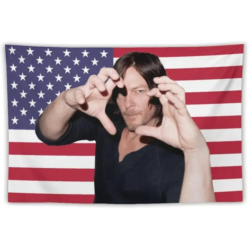 VIKAMA Daryl Dixon USA Flag Ta - Home Decor Usa 리뷰 및 가격