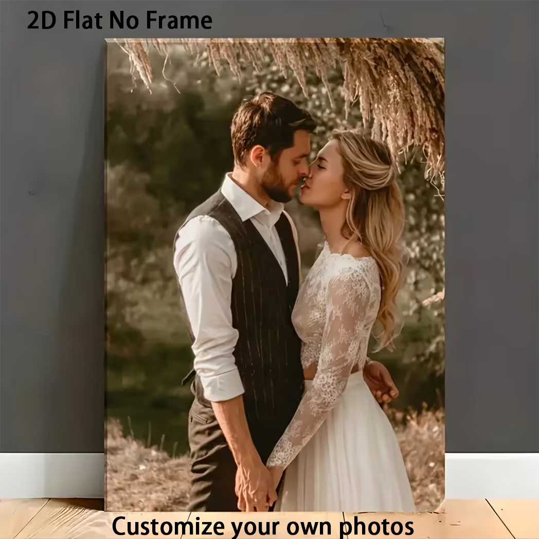 Custom Photo Canvas Poster — M - Home Decor Happy 리뷰 및 가격