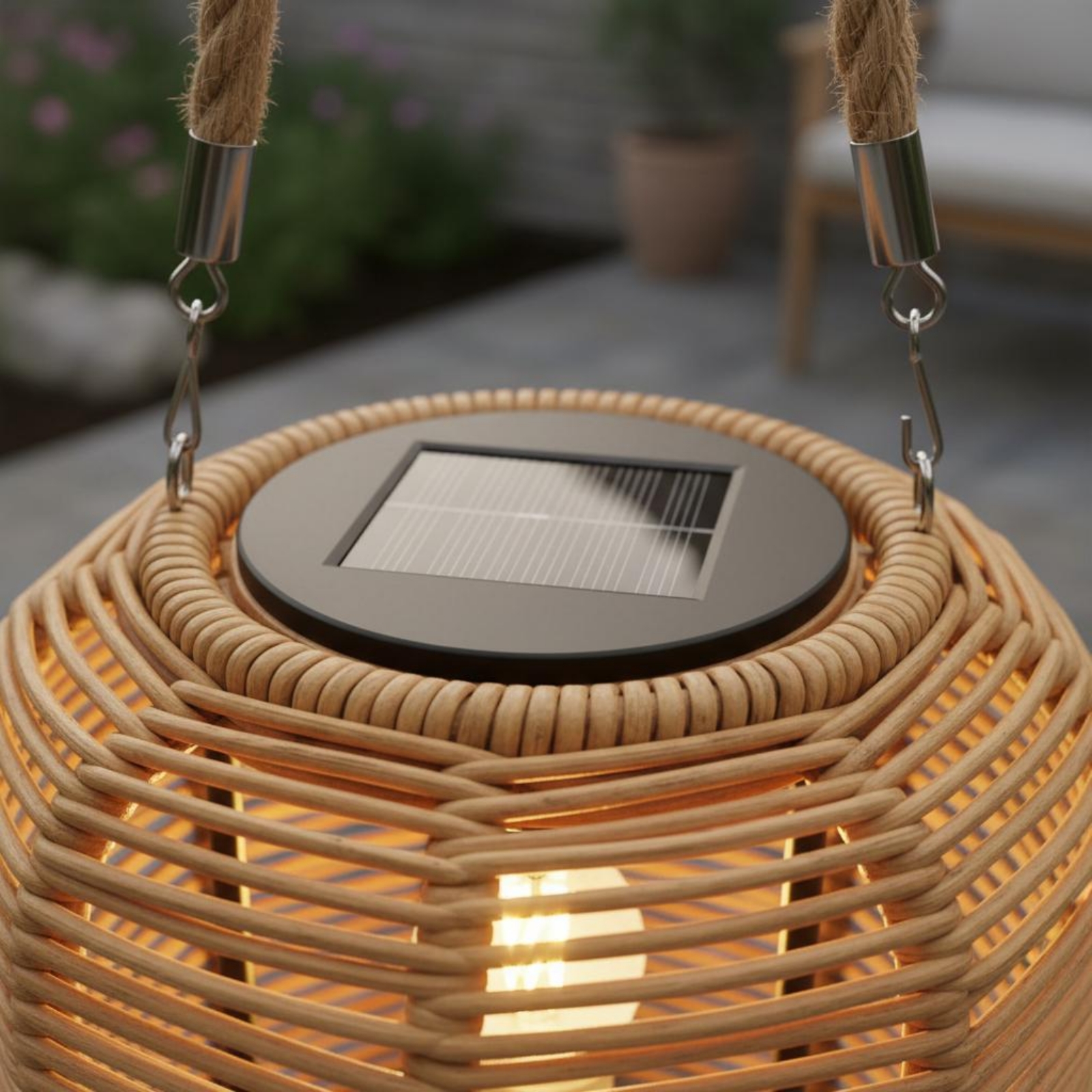 Handwoven Solar Lantern Braide - Home Decor Lighting 리뷰 및 가격