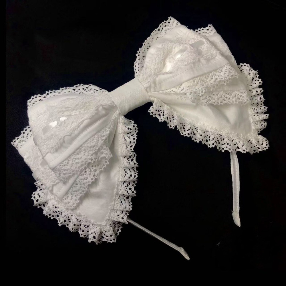 Y2K Lolita Lovely Lace Headban - Victory Home Decor 리뷰 및 가격