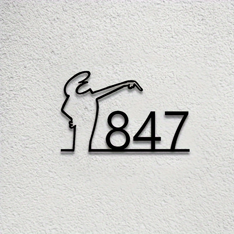 Custom House Number Plate, Boh - Home Decor Nearby 리뷰 및 가격