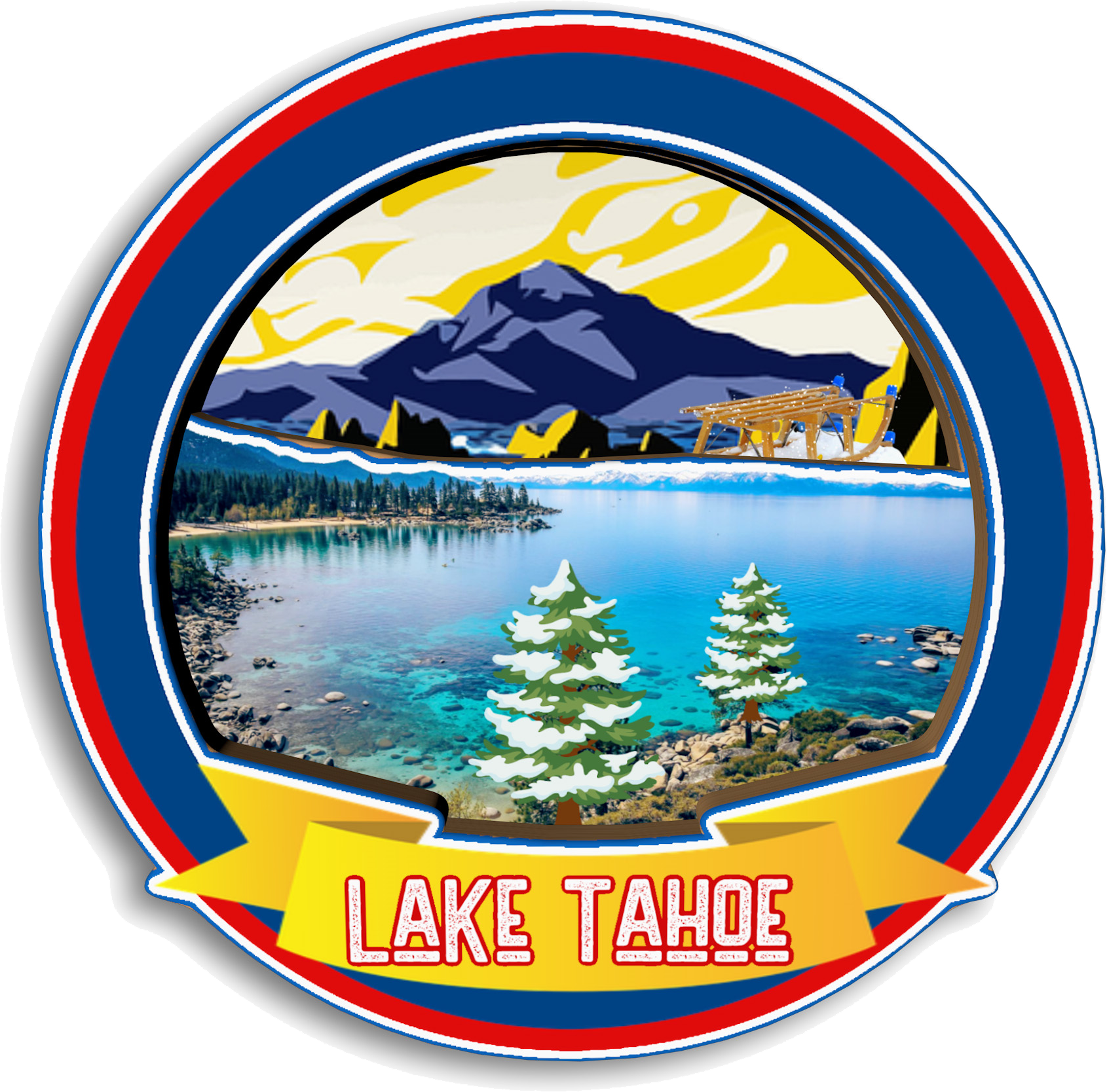 Alaska Seattle Lake Tahoe Maui - Home Decor Usa 리뷰 및 가격
