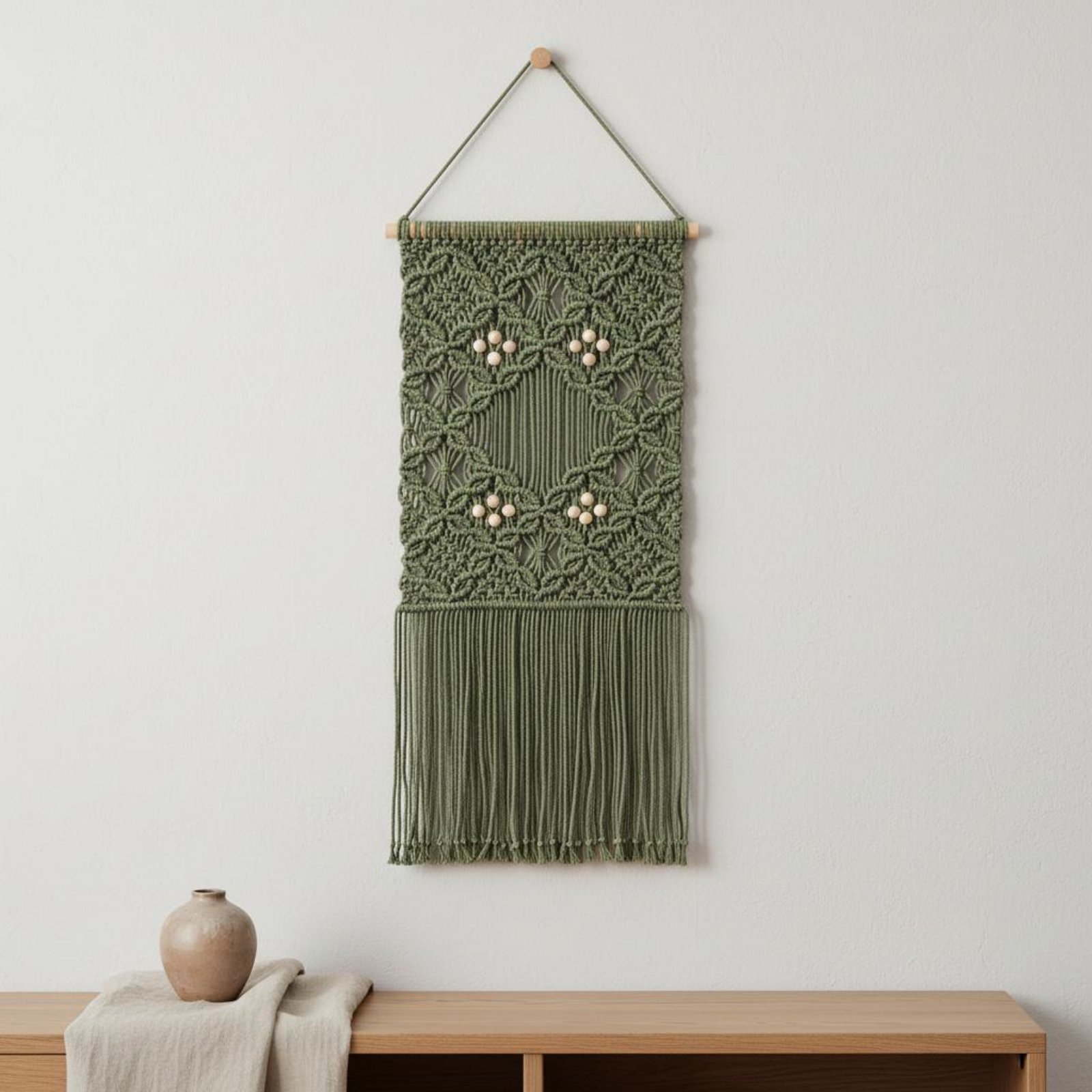 Macrame Wall Hanging Handmade  - Macrame Wall Hanging 리뷰 및 가격