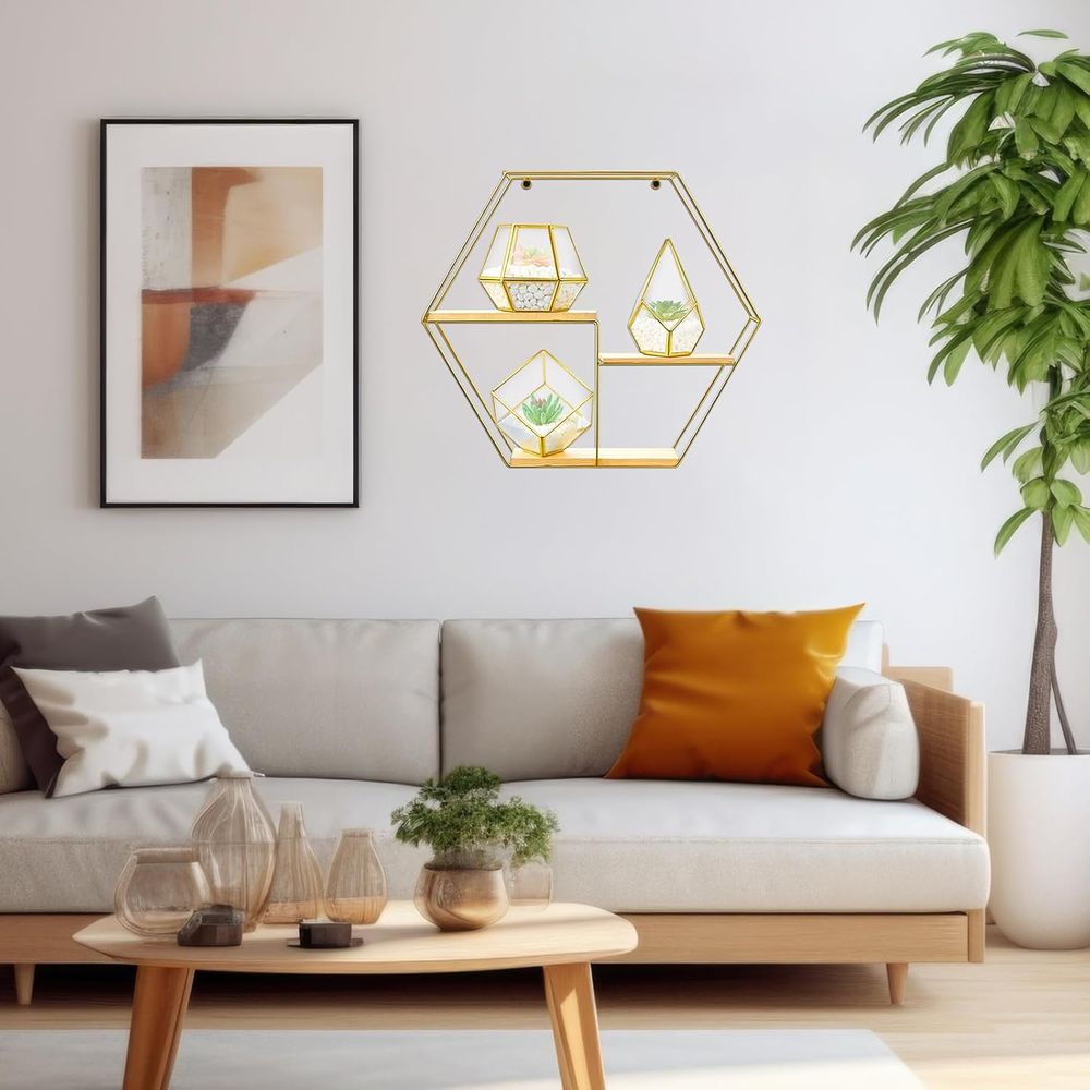 Decorative Metal Wall Shelves  - Floating Shelves 리뷰 및 가격