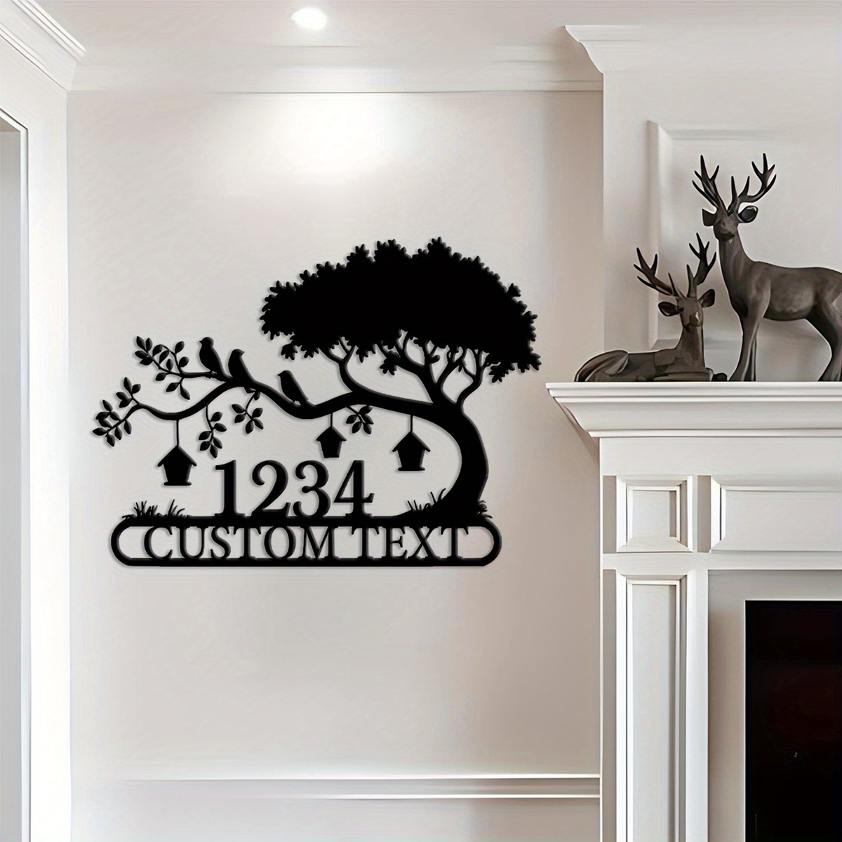 Customizable Metal Address Sig - Home Decor Nearby 리뷰 및 가격
