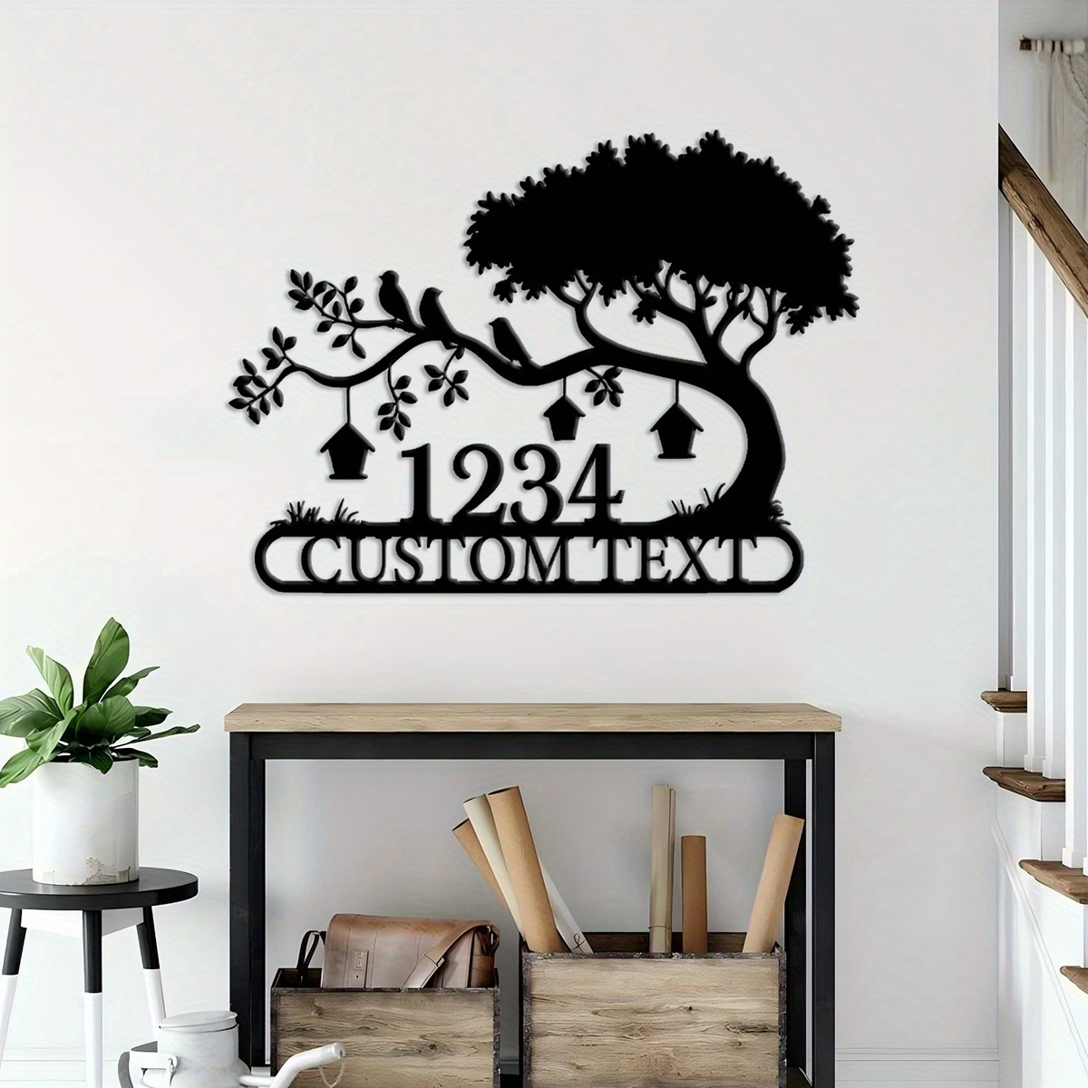 Customizable Metal Address Sig - Home Decor Nearby 리뷰 및 가격
