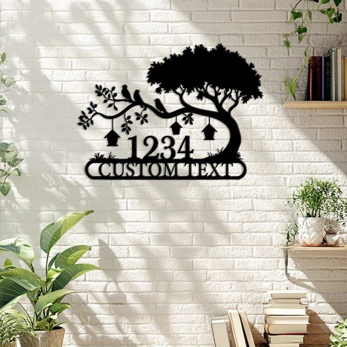 Customizable Metal Address Sig - Home Decor Nearby 리뷰 및 가격