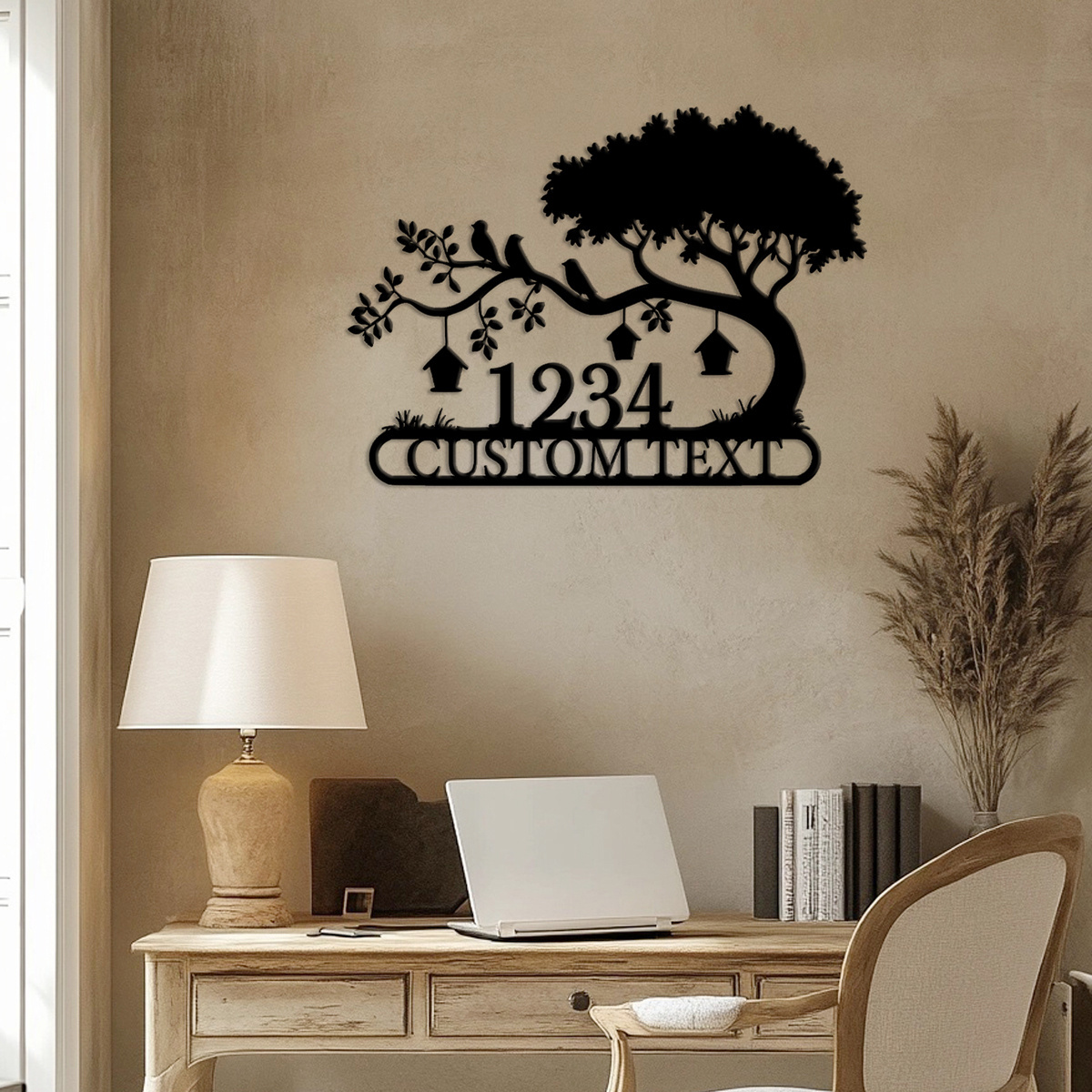 Customizable Metal Address Sig - Home Decor Nearby 리뷰 및 가격