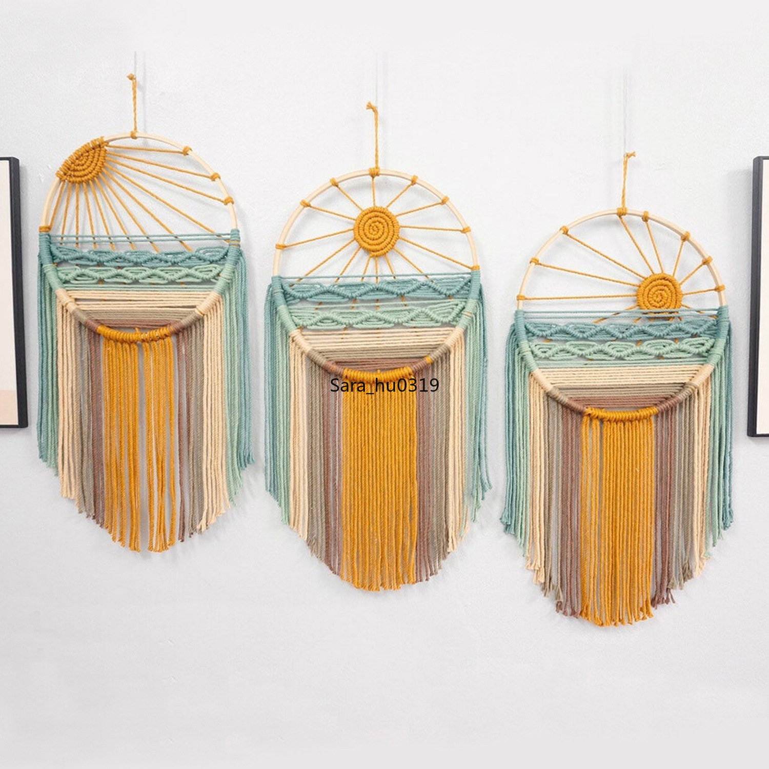 Sun Beach Macrame Wall Hanging - Macrame Wall Hanging 리뷰 및 가격