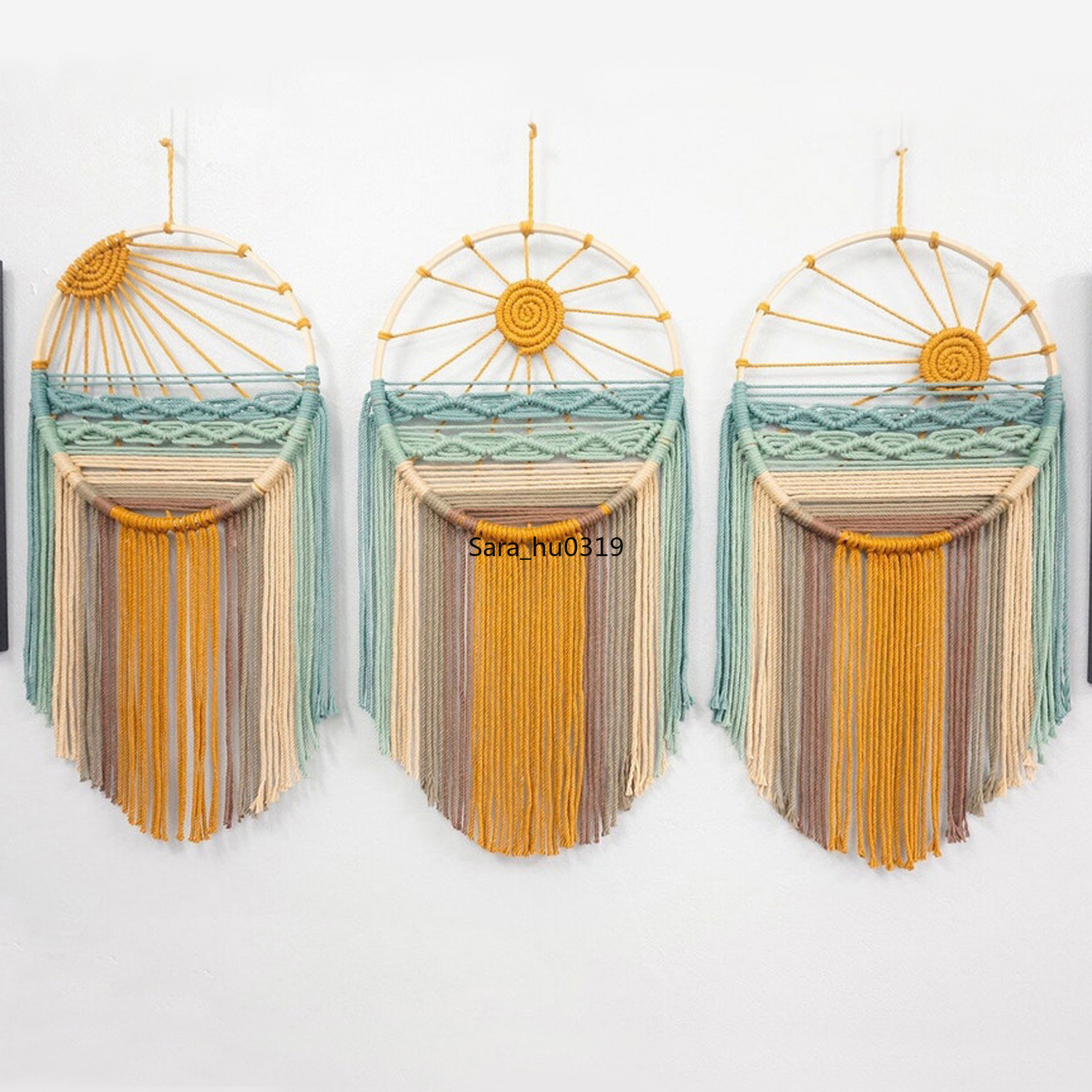 Sun Beach Macrame Wall Hanging - Macrame Wall Hanging 리뷰 및 가격