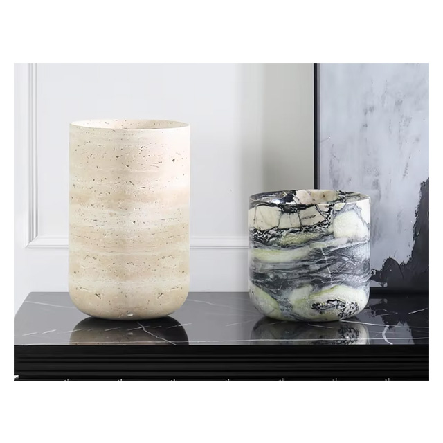 Customized Natural Marble Vase - Home Decor Vase With Flowers 리뷰 및 가격