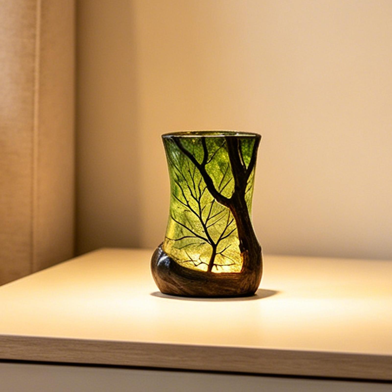 Bedside Table Lamp Forest Nigh - Home Decor Lighting 리뷰 및 가격