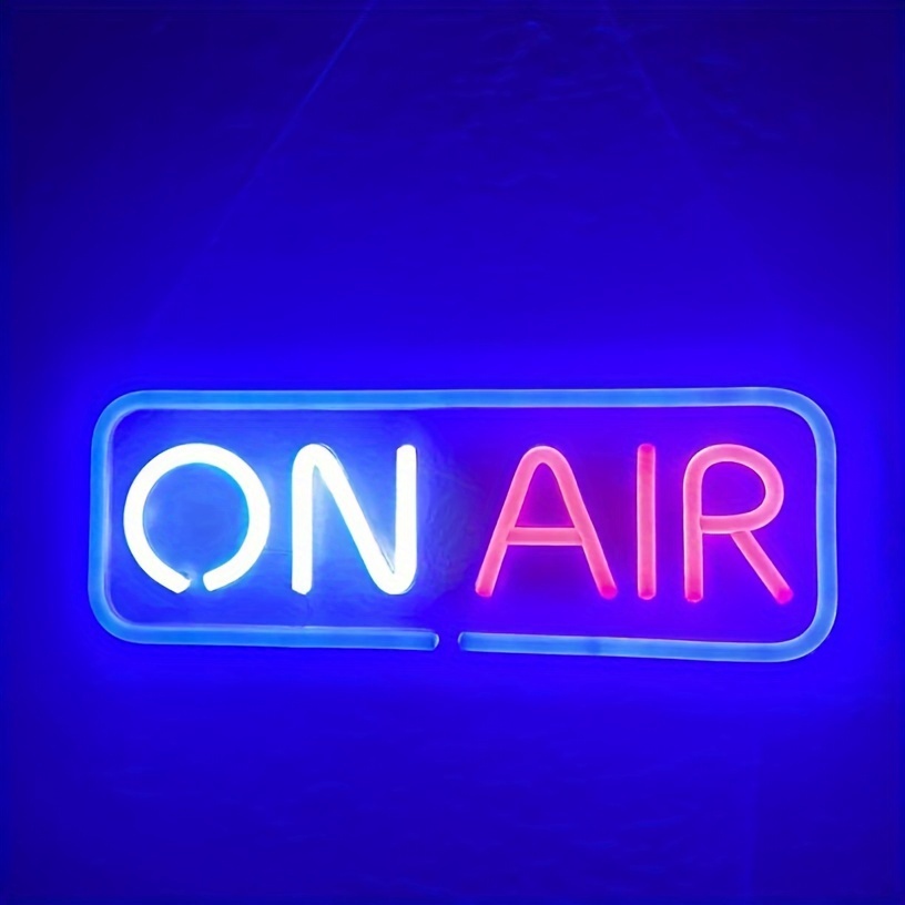 ON AIR Neon Sign LED Neon Nigh - Home Decor Nearby 리뷰 및 가격