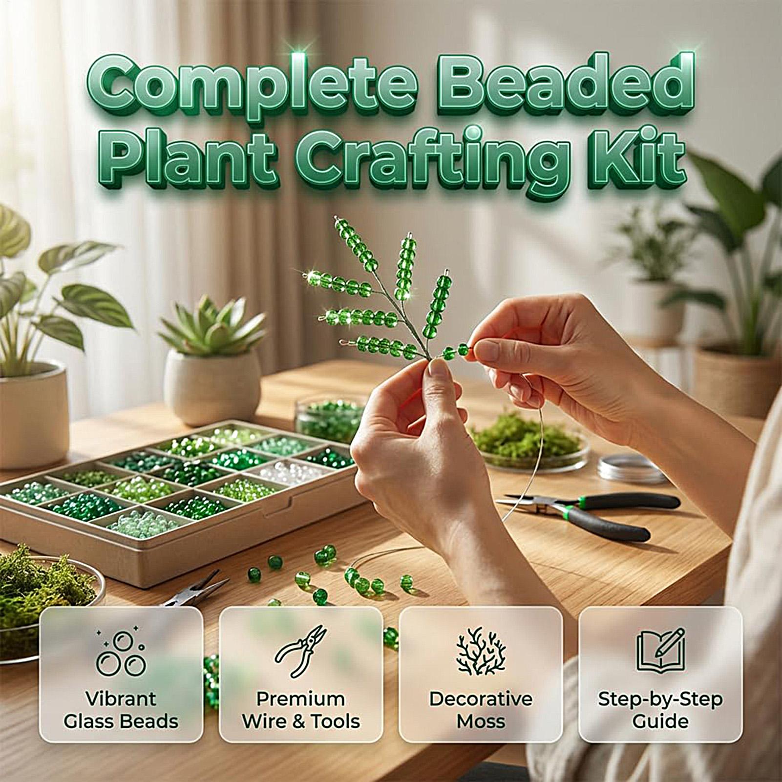 5500 Pcs Beaded Plant Kit Hand - Home Decor Usa 리뷰 및 가격