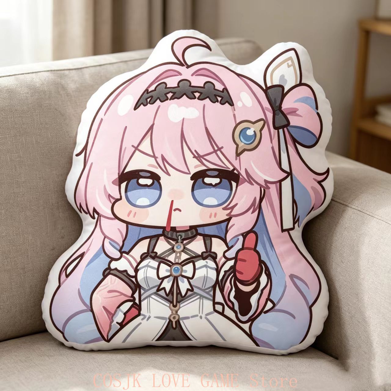 Anime Denia Wuthering Waves Q  - Decorative Throw Pillow 리뷰 및 가격