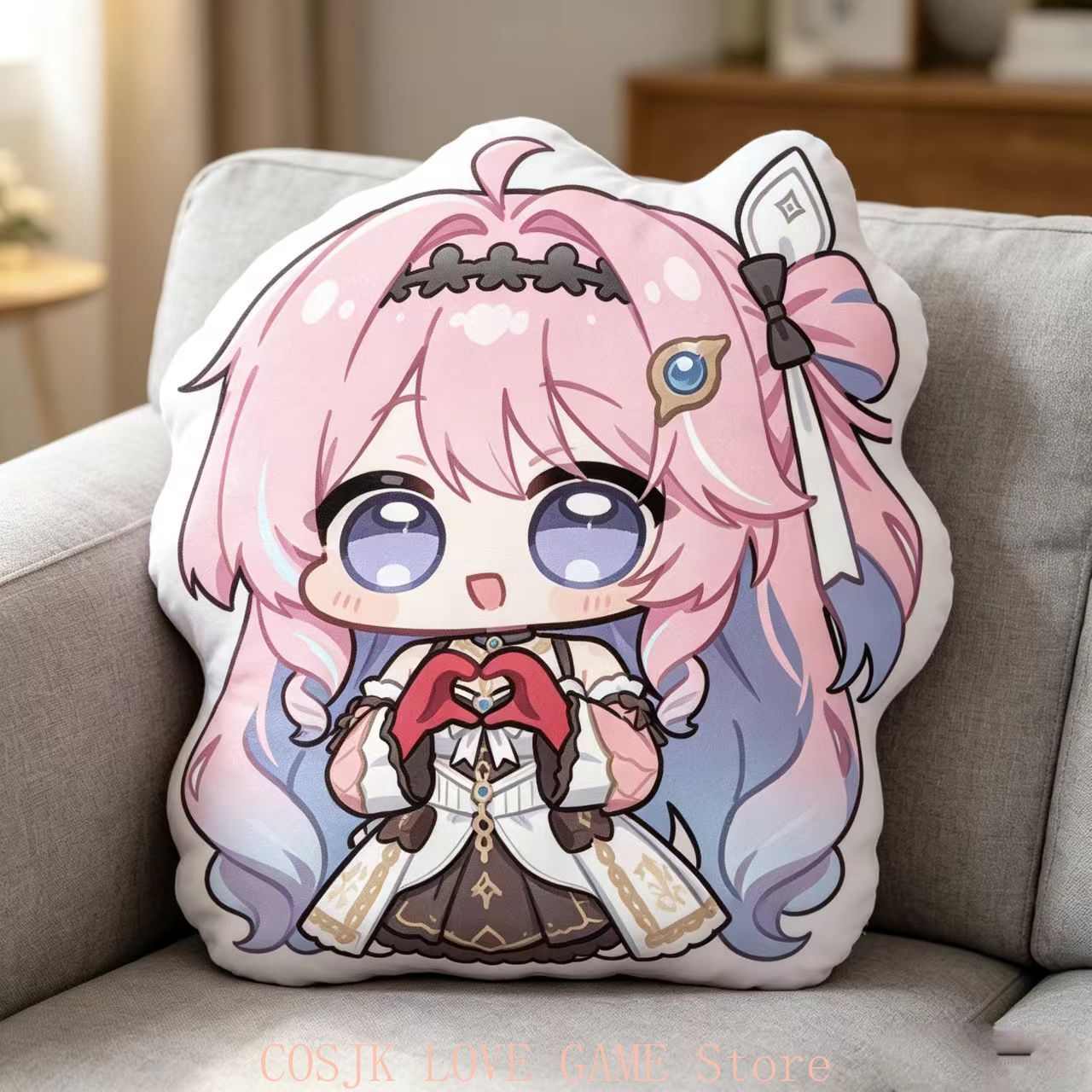 Anime Denia Wuthering Waves Q  - Decorative Throw Pillow 리뷰 및 가격