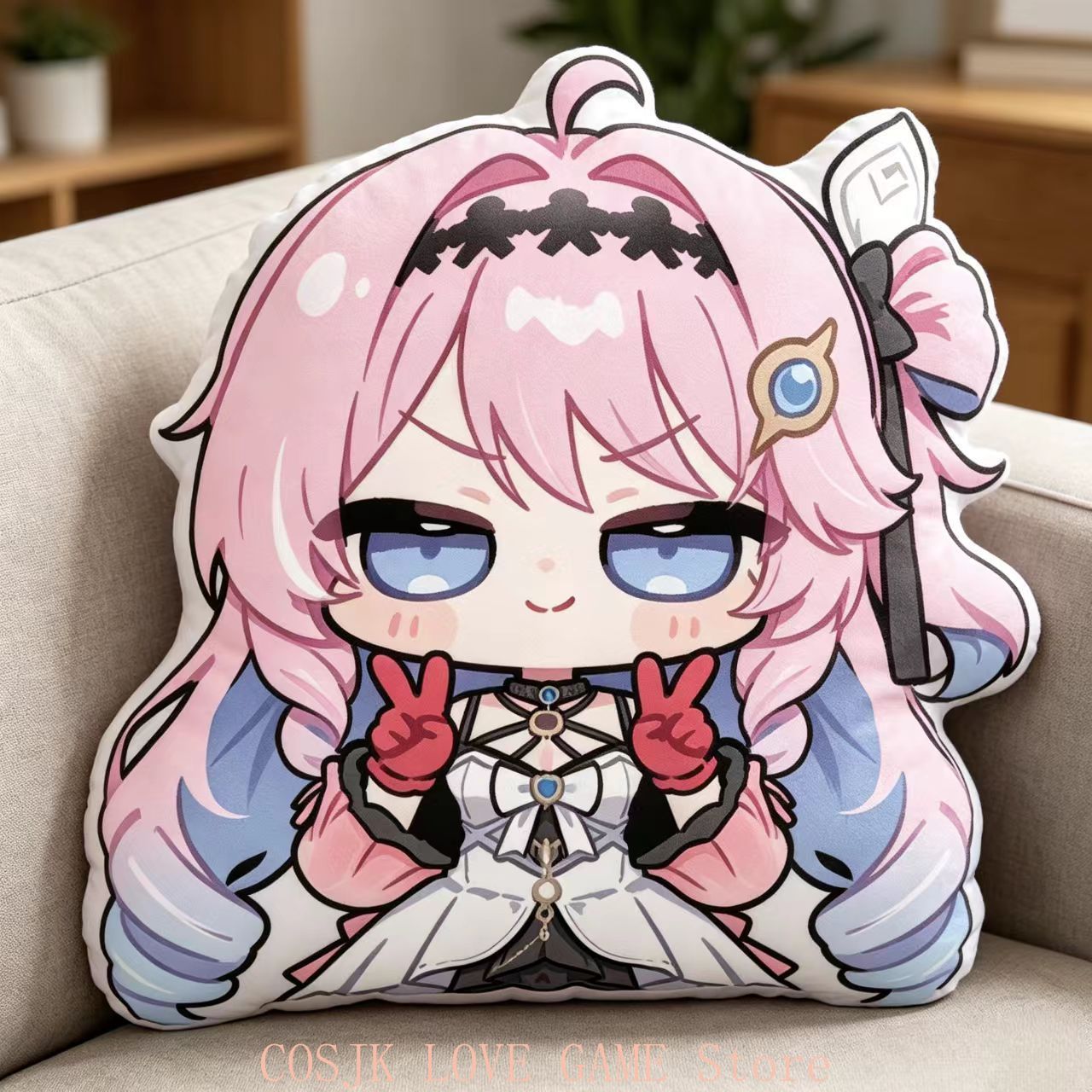 Anime Denia Wuthering Waves Q  - Decorative Throw Pillow 리뷰 및 가격