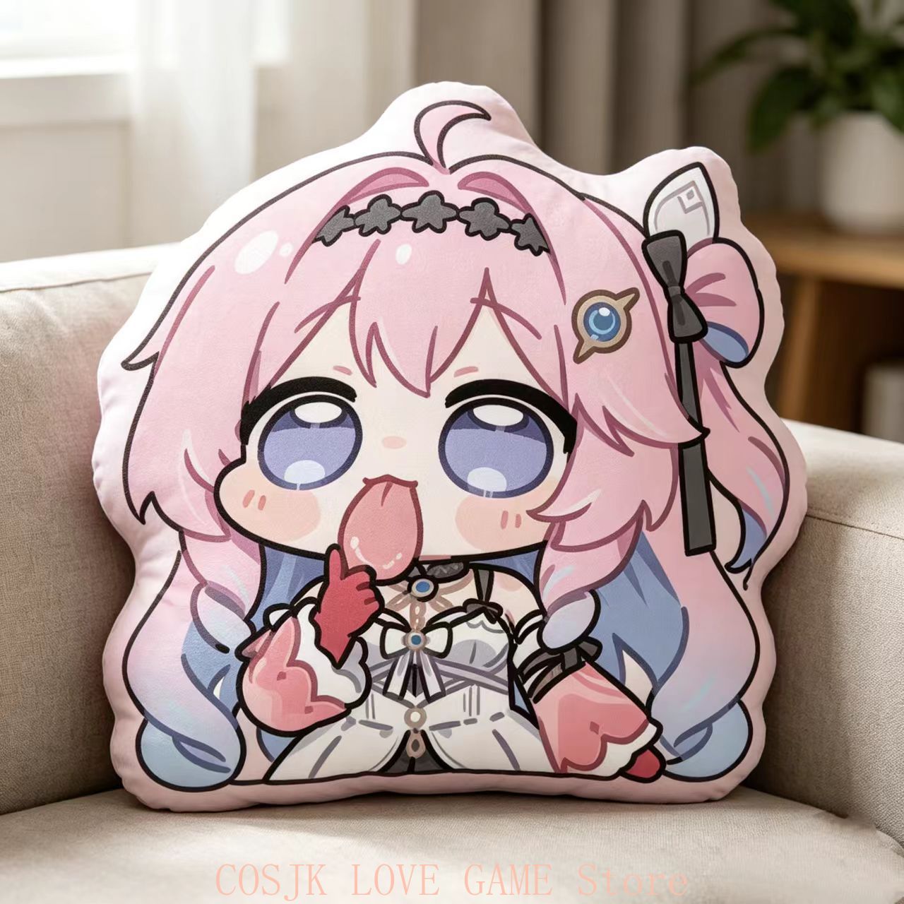 Anime Denia Wuthering Waves Q  - Decorative Throw Pillow 리뷰 및 가격