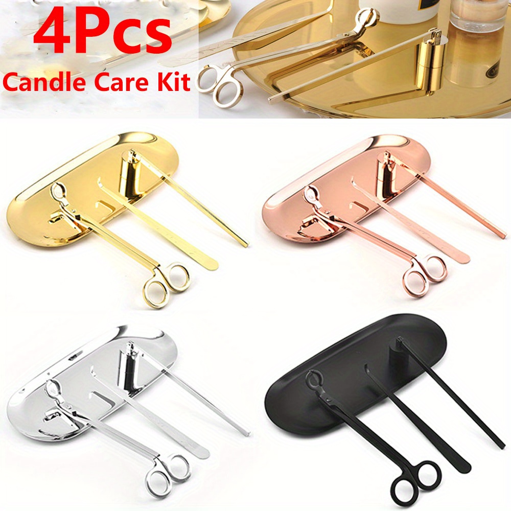 4pcs/set Luxury Candle Care Ki - Home Decor Company 리뷰 및 가격