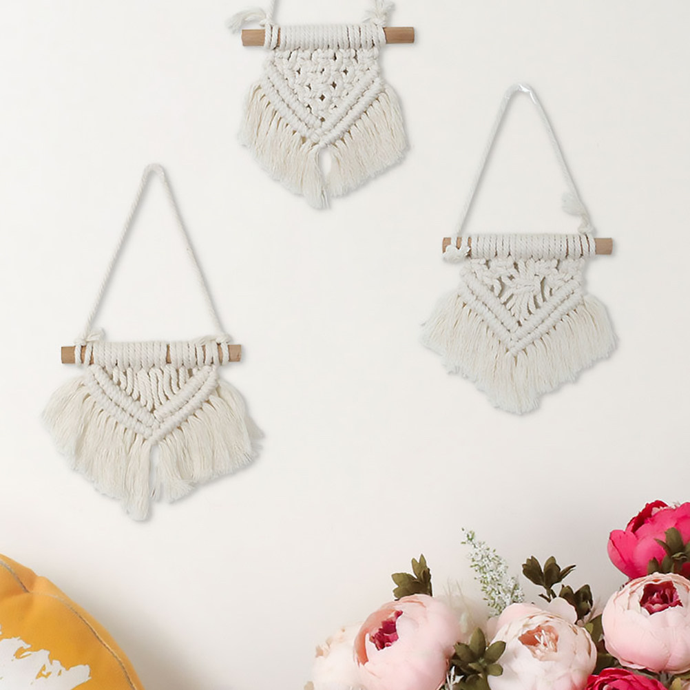 3Pcs Bohemian Tapestry Wall Ha - Macrame Wall Hanging 리뷰 및 가격