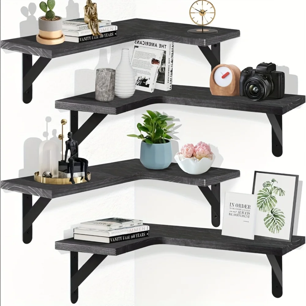 Natural Wood Grain Floating Sh - Floating Shelves 리뷰 및 가격