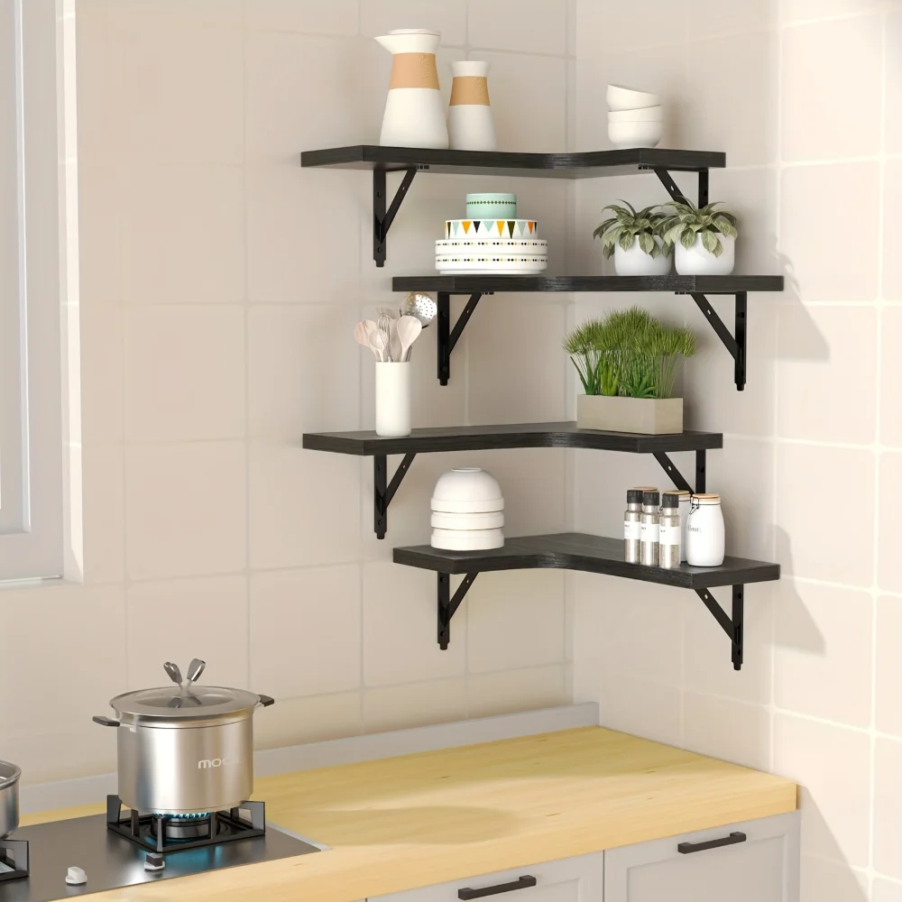 Natural Wood Grain Floating Sh - Floating Shelves 리뷰 및 가격