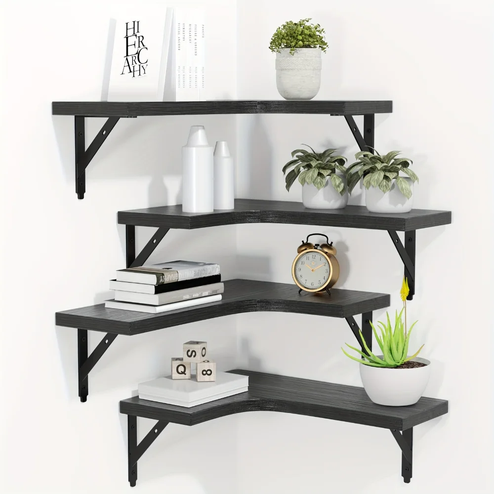 Natural Wood Grain Floating Sh - Floating Shelves 리뷰 및 가격