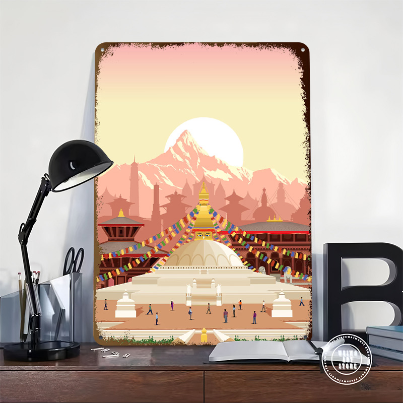 Kathmandu Travel Print Printin - Home Decor Kathmandu 리뷰 및 가격
