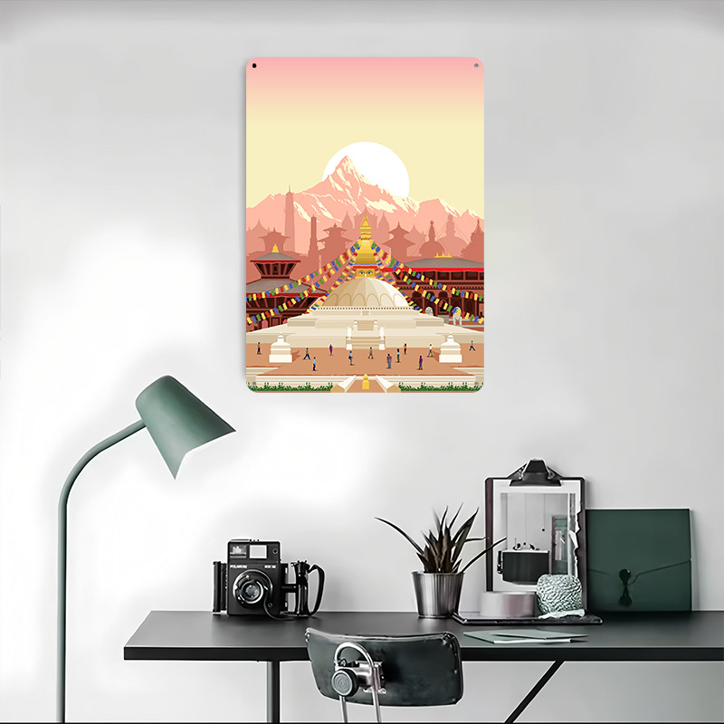Kathmandu Travel Print Printin - Home Decor Kathmandu 리뷰 및 가격