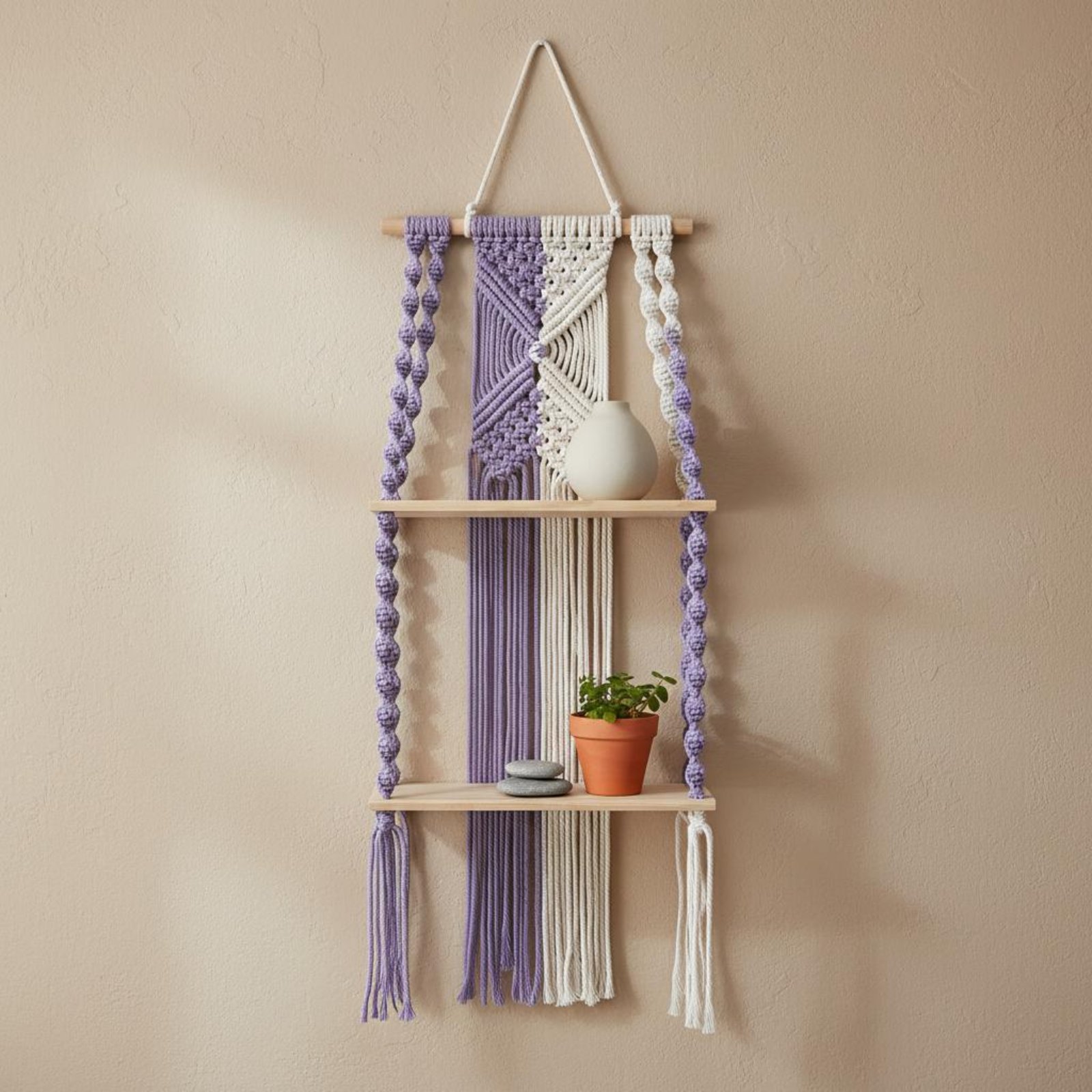Boho Wall Hanging Shelf Handma - Macrame Wall Hanging 리뷰 및 가격