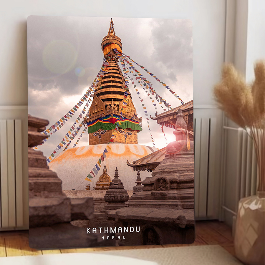 Kathmandu Nepal Stupa Iron Pai - Home Decor Kathmandu 리뷰 및 가격