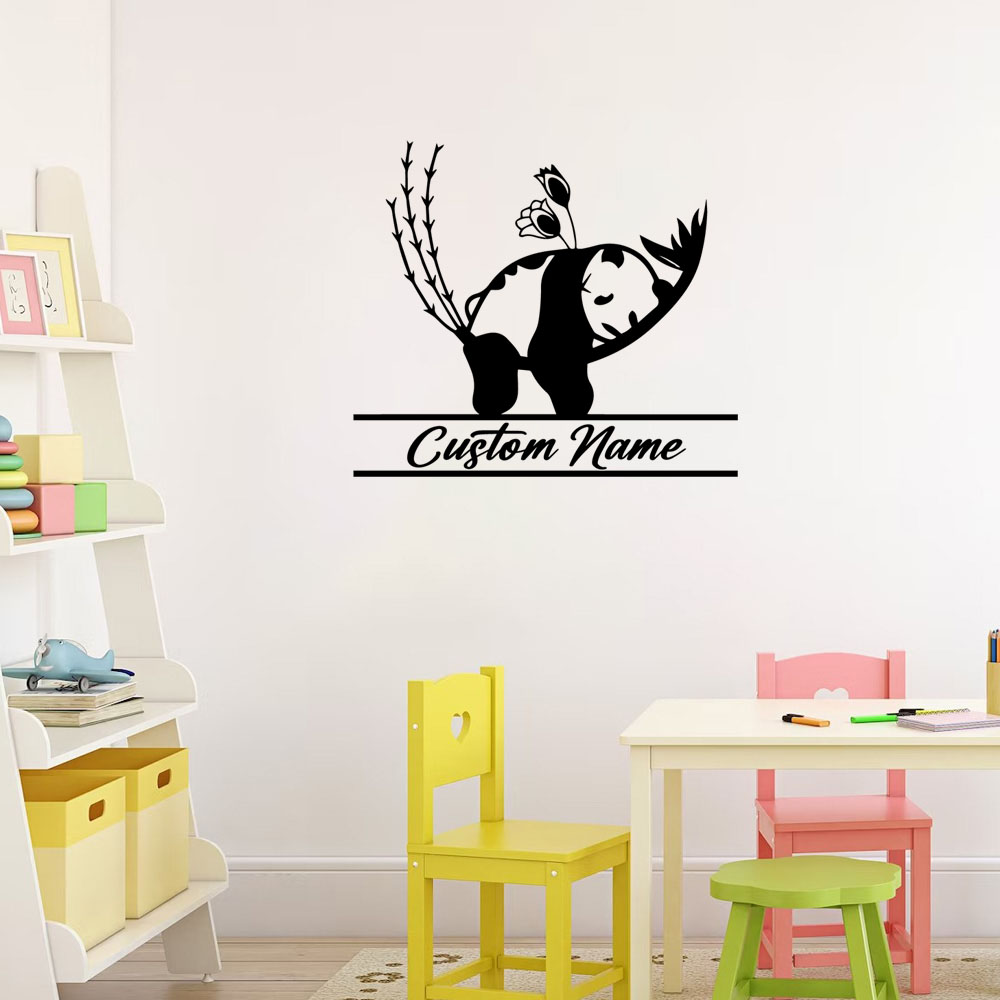 1PC Creative Panda Customizabl - Home Decor Wall Tiles 리뷰 및 가격
