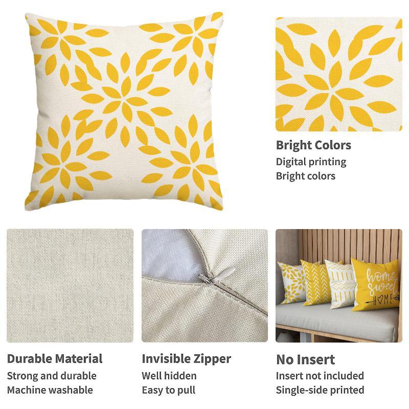 Geometric Pattern Pillow Case  - Home Decor Sofa 리뷰 및 가격