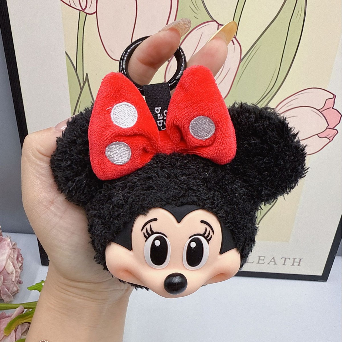 Mickey Minnie Plush Doll Keych - Home Decor Happy 리뷰 및 가격