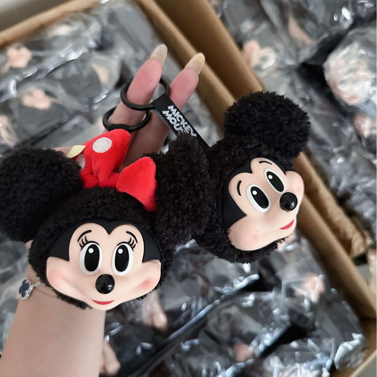 Mickey Minnie Plush Doll Keych - Home Decor Happy 리뷰 및 가격