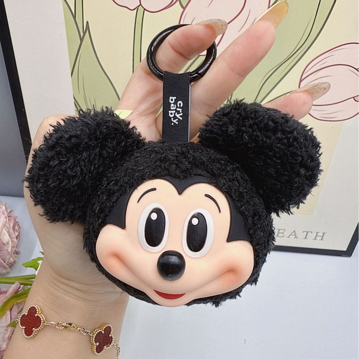 Mickey Minnie Plush Doll Keych - Home Decor Happy 리뷰 및 가격