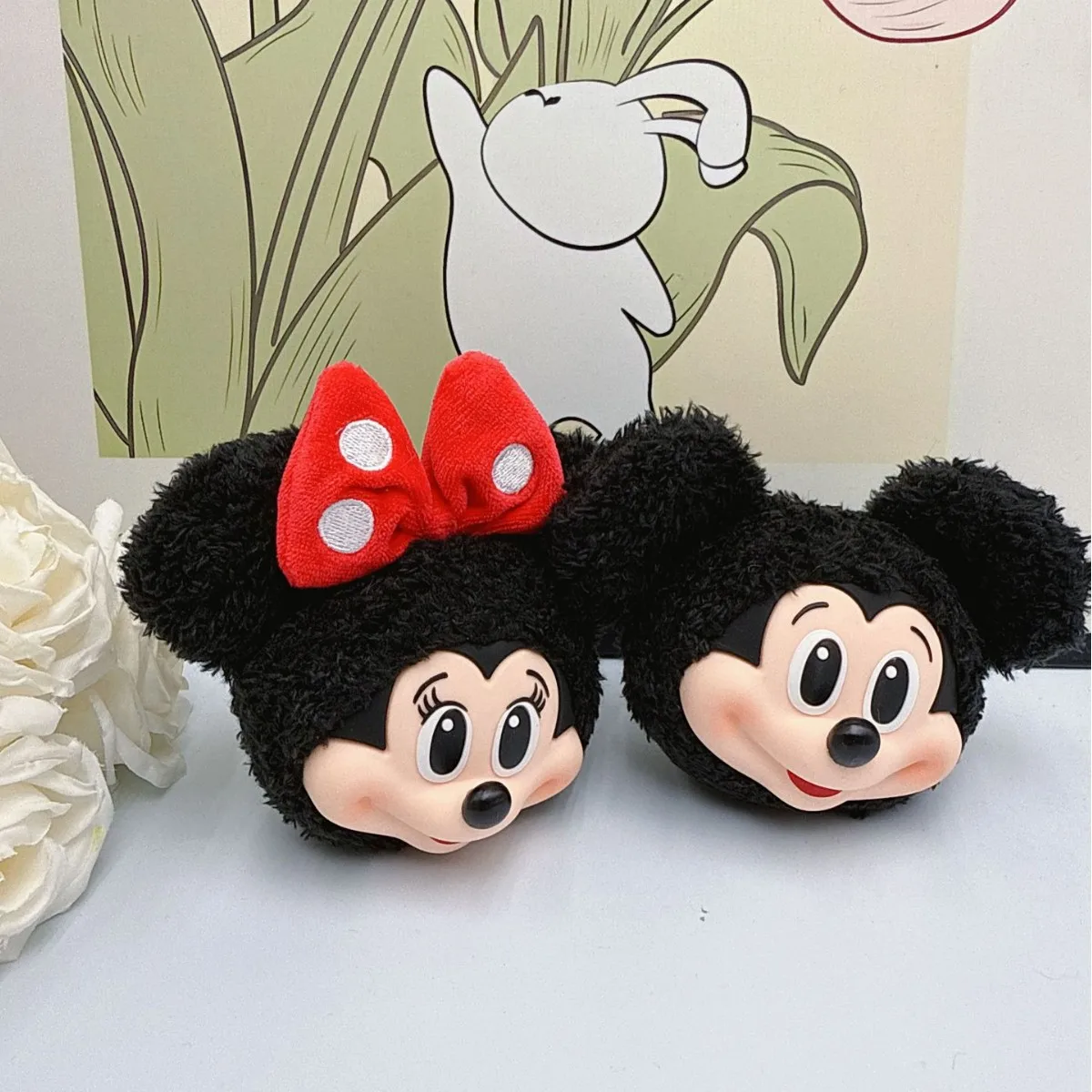 Mickey Minnie Plush Doll Keych - Home Decor Happy 리뷰 및 가격