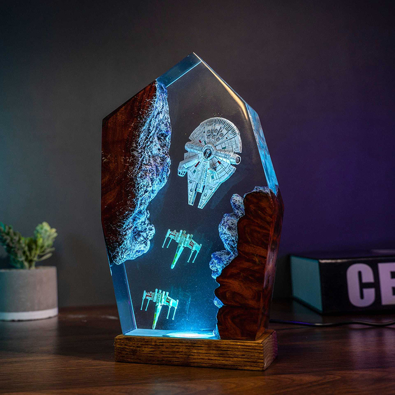 Table Resin Lamp Universe War  - Home Decor Lighting 리뷰 및 가격