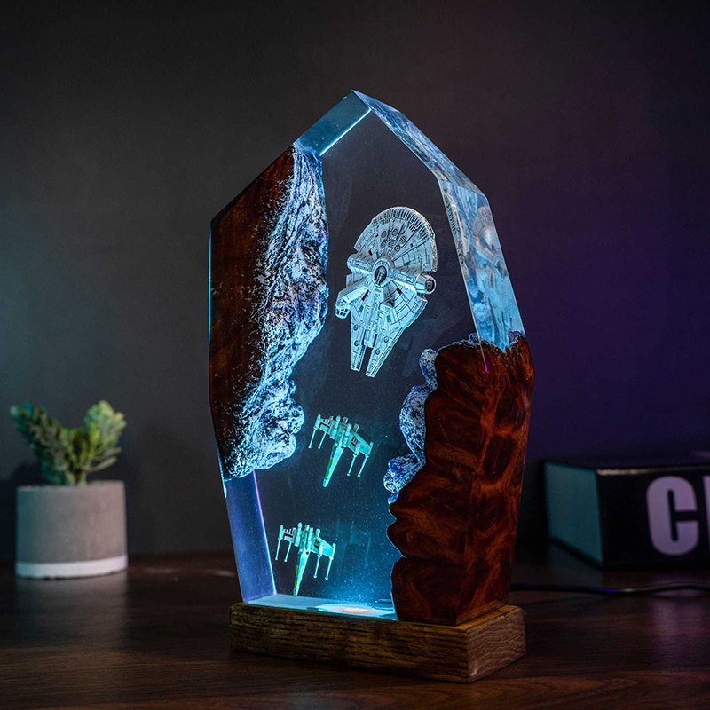 Table Resin Lamp Universe War  - Home Decor Lighting 리뷰 및 가격