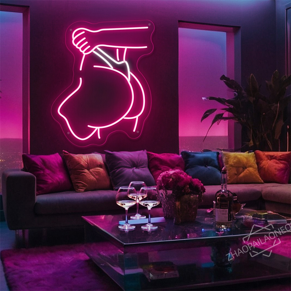 Sexy Lady Body Pink LED Neon L - Home Decor Nearby 리뷰 및 가격