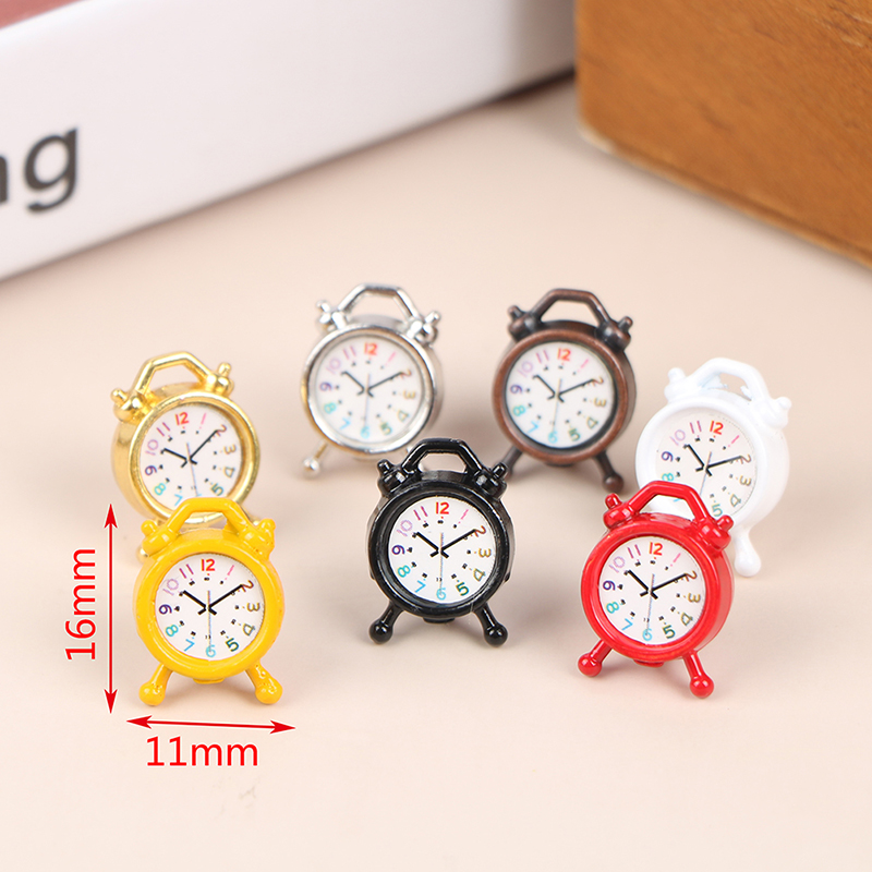 1PC 1:12 Scale Alarm Clock Dol - Home Decor Company 리뷰 및 가격