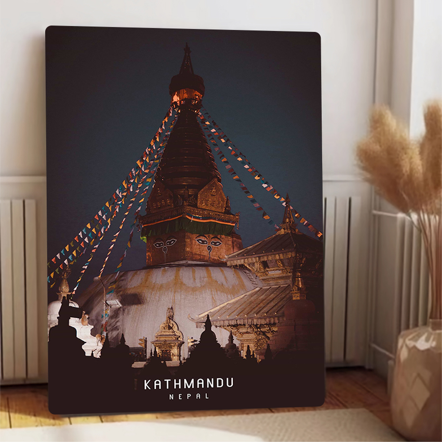 Kathmandu Nepal Night View Iro - Home Decor Kathmandu 리뷰 및 가격