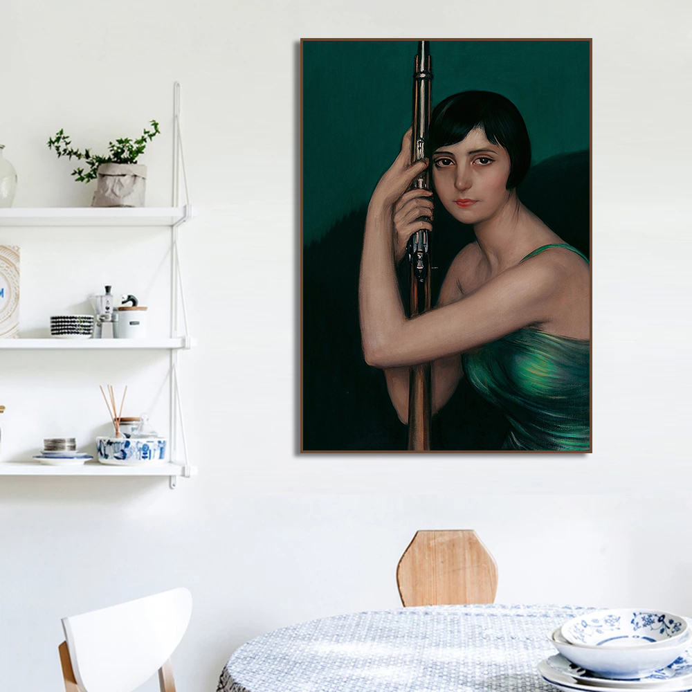 Renaissance Women Portrait Pos - Victory Home Decor 리뷰 및 가격