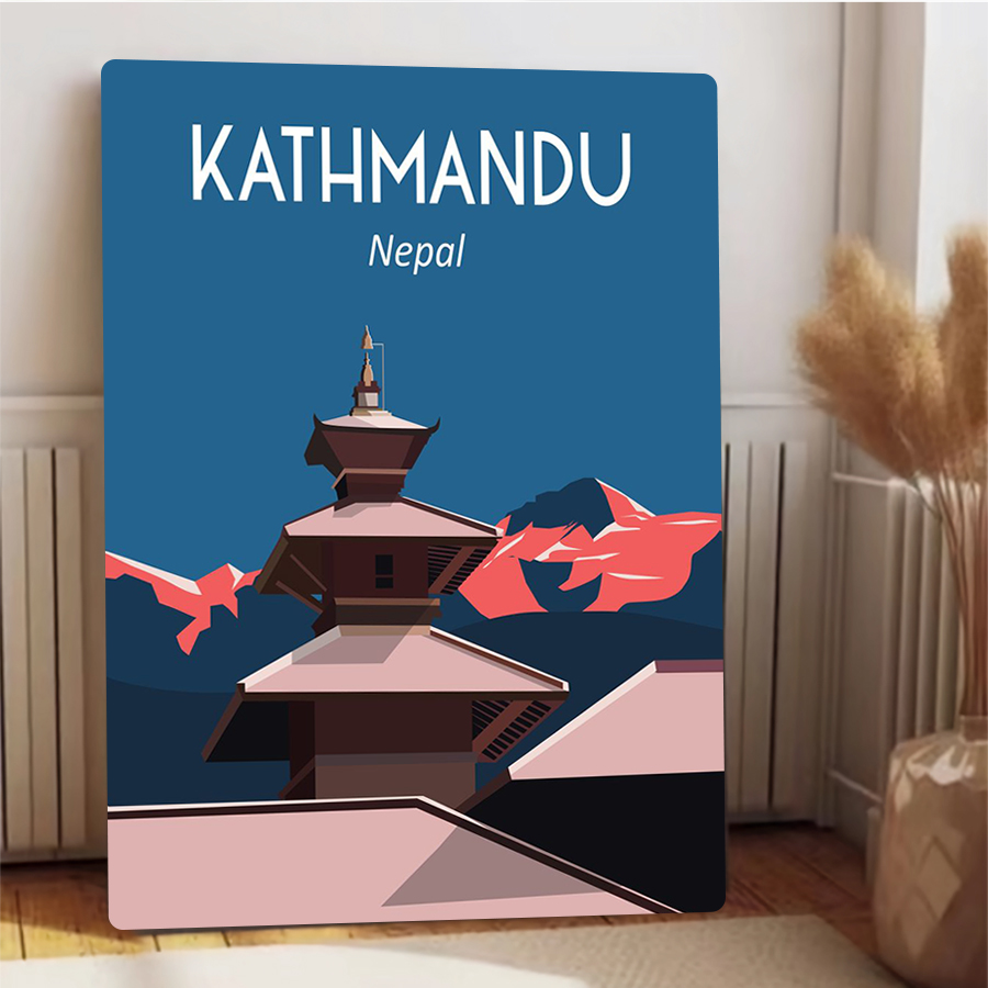 Kathmandu Nepal Vintage Metal  - Home Decor Kathmandu 리뷰 및 가격
